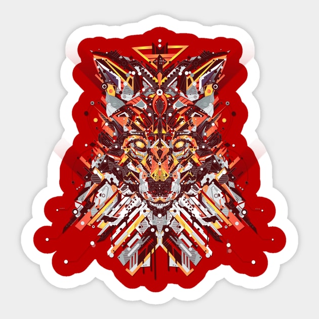 Reynard Sticker by yoaz